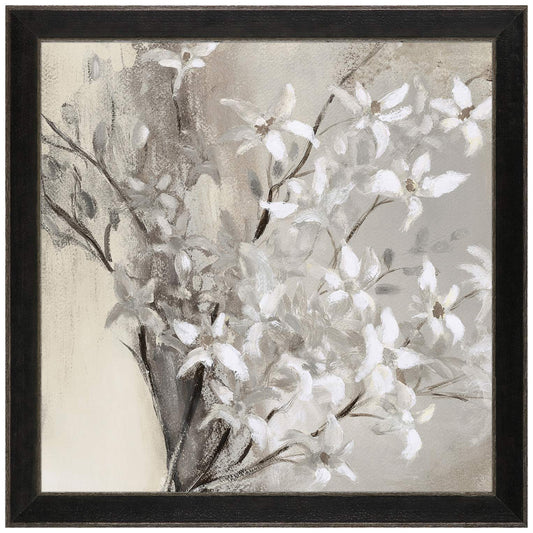 Misty Orchids II 35" Square Framed Wall Art